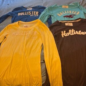 Lot of 4 long sleeve